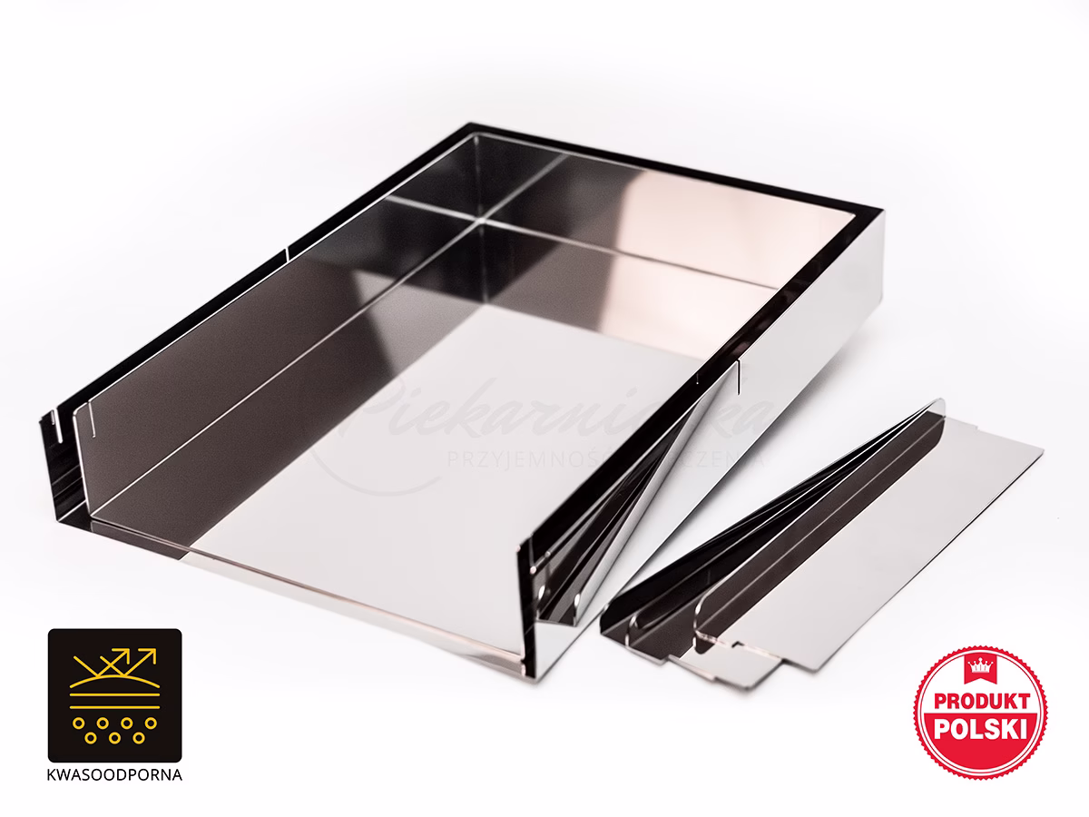 Komplet dwóch blach o wys. 6cm (M6K, R6/2K - Rodzinna) Nierdzewna-kwasoodporna