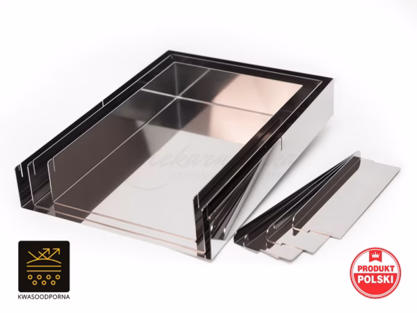 Zestaw 3 blach S6 + M6 + R6/2 (6 cm)